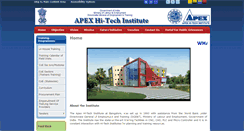 Desktop Screenshot of apexhitech.gov.in